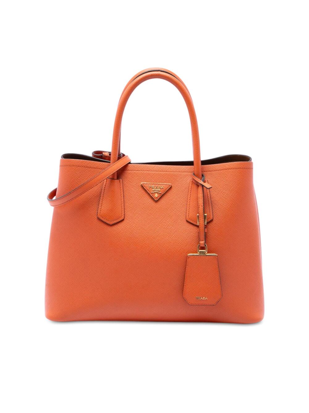 Prada Cuir Double Tote Saffiano Leather #341341P15B